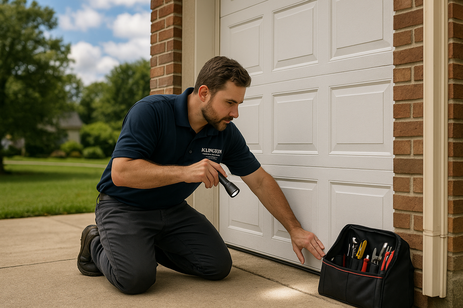 Garage door work in Renton